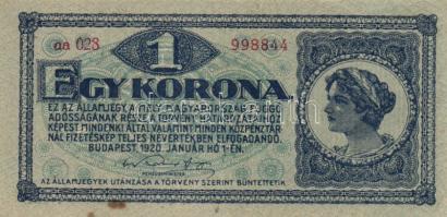 1916-1923. 1K (2x) klf + 2K (2x) klf + 10K + 20K + 500K T:II,III