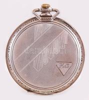 Art-Deco, ezüst svájci "Prima" zsebóra, tisztításra szorul, nagyon szép állapotban, jelzet...