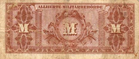 D.Reich 1945. Nemzetközi megszállás szovjet nyomat 20M "-" jelzéssel 8db-os sorozatszámmal...