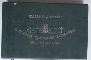 1991. Június 30. "Hazánk Szabad / A Szovjet kivonulás emlékére" nagyméretű díszes országpl...