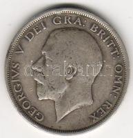 Anglia 1917. 1/2C ezüst T:3