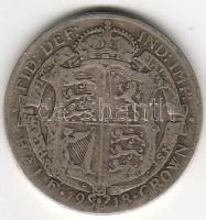 Anglia 1918. 1/2C ezüst T:3