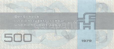 NDK/Forum Aussenhandelgesellschaft 1979. 500M "AA" T:I
GDR/Foreign Exchange Certificates 1...