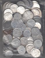 Vegyes pengő, fillér, forint tétel, összesen 0,3kg T:vegyes