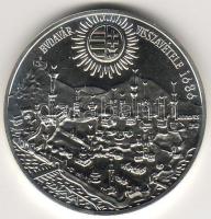 1986. "Budavár" 500Ft ezüst T:BU