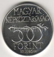 1986. "Budavár" 500Ft ezüst T:BU