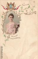 1899 Wilhelmina litho (wet damage)