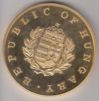 DN "Diszkoszvető emlékérem / National Office of Physical Education & Sport" aranyozott...