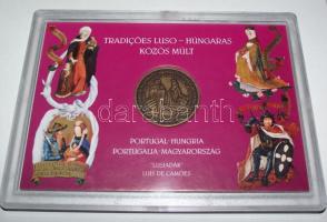 1998. "Magyarország a Lisszaboni Expón / Carolina a kontinens első gőzhajója" Br emlékérem (31mm) díszcsomagolásban sorszámozott tanúsítvánnyal T:1