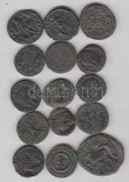 15db különféle follis több verdejellel,többféle császárral T:vegyes