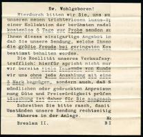 Bial & Freund gramophone, postman, mechanical card