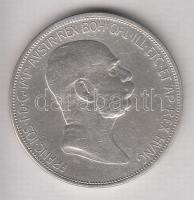 Ausztria 1908. 5K Ag "Jubileum" T:3 Austria 1908. 5 Corona Ag "Jublilee" C:F