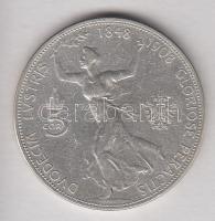 Ausztria 1908. 5K Ag "Jubileum" T:3
Austria 1908. 5 Corona Ag "Jublilee" C:F