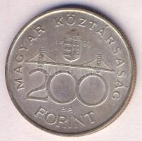 1993. 200Ft Ag "MNB" (3x) T:2-