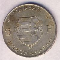 1947. 5Ft Ag "Kossuth" (3x) T:2-