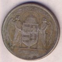 1930. 5P Ag "Horthy-jobbra" T:3