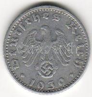 D.Reich 1939G 50Pf T:2/3 R!