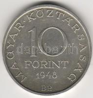 1948. "Széchenyi" 10Ft ezüst T:2