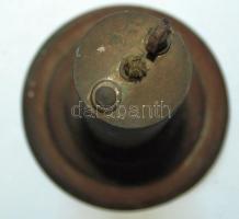 II. világháborús töltényhüvelyből készült álló öngyújtó / 
lighter 14 cm