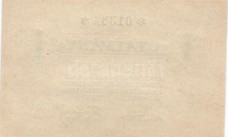 ~1920. "Pester Lloyd" utalvány 1K bélyegző nélkül (10x) egymás utáni sorszámmal! T:I