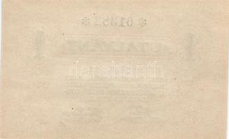 ~1920. "Pester Lloyd" utalvány 1K bélyegző nélkül (10x) egymás utáni sorszámmal! T:I