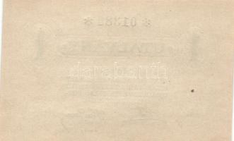 ~1920. "Pester Lloyd" utalvány 1K bélyegző nélkül (10x) egymás utáni sorszámmal! T:I