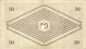 Pápa 1919. május 8. 10K (3x) + 20K (3x) + 50K "E" sorozat,mind lyukasztással érvénytelenít...