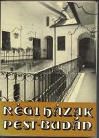 Régi házak Pest-Budán. Szerk. Pereházy Károly. Bp., 1976, Műszaki Könyvkiadó. Gazdag képanyaggal, egészvászon kötésben, védőborítóval, jó állapotban. A borítón kis sérülés