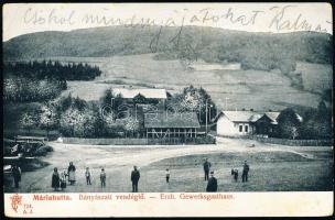 Máriahutta (Gölnicbánya) miners´ restaurant (EK)