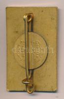 Olaszország 1937. "Nemzetközi Gyermekgyógyász Kongresszus Róma" aranyozott zománcozott jel...