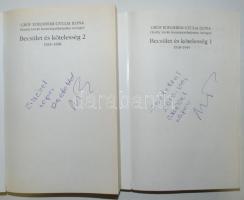 Gróf Edelsheim Gyulai Ilona, Horthy István kormányzóhelyettes özvegye: Becsület és kötelesség 1-2. B...