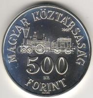 1991. "Széchenyi" 500Ft ezüst T:BU