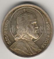 1938. "Szt. István" 5P ezüst T:1/2
