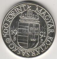 1991. "II. János Pál" 500Ft ezüst T:BU