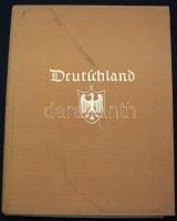 Kurt Hielscher: Deutschland. Landschaft und Baukunst. Geleitwort von Gerhart Hauptmann. (Orbis Terrarum) Berlin, 1927, Ernst Wasmuth A.G. Fotóalbum kiadói egészvászon kötésben, a kötésen foltok /  Photo album, linen binding (stained)