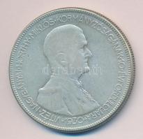 1930. 5P Ag "Horthy-jobbra" T:3