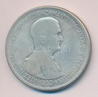 1930. 5P Ag "Horthy-jobbra" T:3