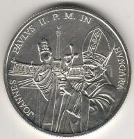 1991. "II. János Pál" 500Ft ezüst T:BU