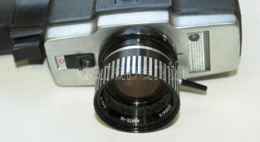 1978 Lomo Aurora 215 típusú kézi kamera Super 8-as filmhez / 
Movie camera, Super 8 cartridge