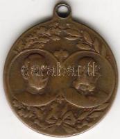 1914. Kis bronz hadi érem T:3-