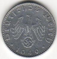 D.Reich 1940B 50Pf T2/3 R!