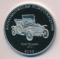 Kongó 2002. 10Fr "Opel Torpedo - 1911" T:PP
Congo 2002. 10 Francs CuNi "Opel Torpedo ...
