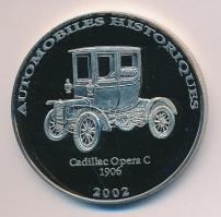 Kongó 2002. 10Fr "Cadillac Opera C - 1906" T:PP
Congo 2002. 10 Francs CuNi "Cadillac ...