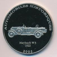 Kongó 2003. 10Fr "Maybach W3 - 1922" T:PP
Congo 2003. 10 Francs CuNi "Maybach W3 - 19...