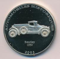 Kongó 2003. 10Fr "Bentley - 1930" T:PP
Congo 2003. 10 Francs CuNi "Bentley - 1930&quo...