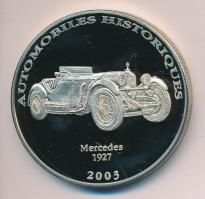 Kongó 2003. 10Fr "Mercedes - 1927" T:PP
Congo 2003. 10 Francs CuNi "Mercedes - 1927&q...