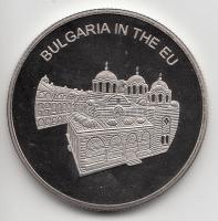 Máltai Lovagrend 2004. 100L "Bulgária az EU-ban" T:PP Sovereign Order of Malta 2004. 100 Liras "Bulgaria in the EU" C:PP