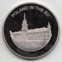 Máltai Lovagrend 2004. 100L "Lengyelország az EU-ban" T:PP Sovereign Order of Malta 2004. 100 Liras "Poland in the EU" C:PP