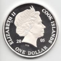 Cook-szigetek 2005. 1$ Ag(0.999) "Ázsia történelme-Macau Kínához csatolása" T:PP Tanúsítvá...