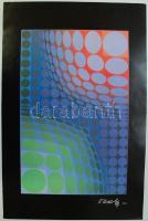Vasarely Victor 3 db posztere a Vega sorozatból